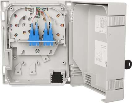Metz - MEZ150359E206-F OpDAT HP 6xSC-D OS2 splice, mit Schloss,