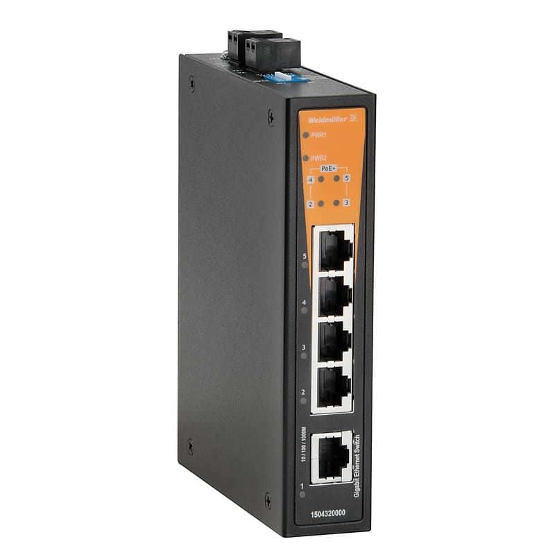 WEIDMULLER - WEI1504340000 IE-SW-BL05T-1GT-4GTPOE