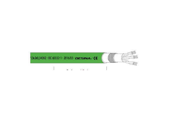 TE.CO. SRL - TEO15109 CABLE PMXX (3X(2X0,14)SFR+2X(0,5)SF