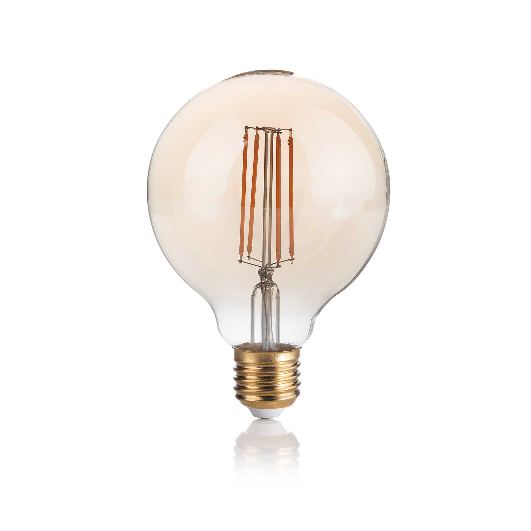 IDEAL LUX SRL - IUX151717 E27 GLOBO D095 04W 2200K CRI80 AMBRA