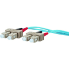 Metz - MEZ151J1EOEO10E LWL-Patchkabel 2G50/125 OM3 SC-D/SC-D 1m