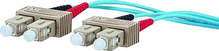 Metz - MEZ151J1EOEO20E LWL-Patchkabel 2G50/125 OM3 SC-D/SC-D 2m