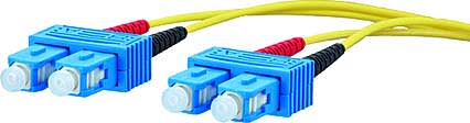 Metz - MEZ151P1EOEO30E LWL-Patchkabel Singlemode 2E9/125 OS2 SC
