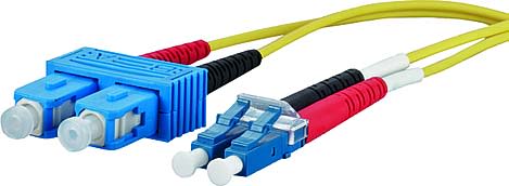 Metz - MEZ151P1EOJOA0E OpDAT Patchkabel SC-D/LC-D OS2, 10,0 m