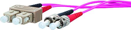 Metz - MEZ151S1EOAO50E OpDAT Patchkabel SC-D/2xST OM4 5,0 m