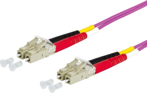 Metz - MEZ151S1JOJO15E OpDAT Patchkabel LC-D/LC-D OM4, 1,5 m