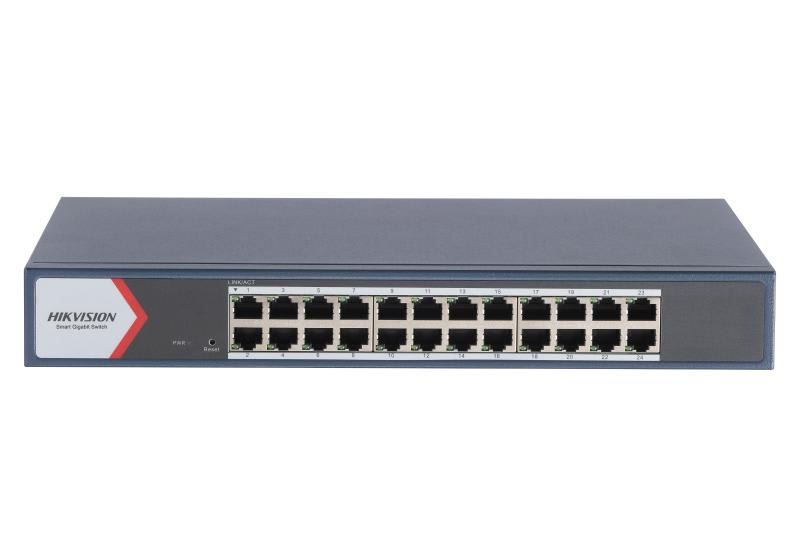 HIKVISION ITALY SRL - HIK301803043 DS-3E1524-EI : SWITCH GIGABIT SMART MANAGED 24 PORTE