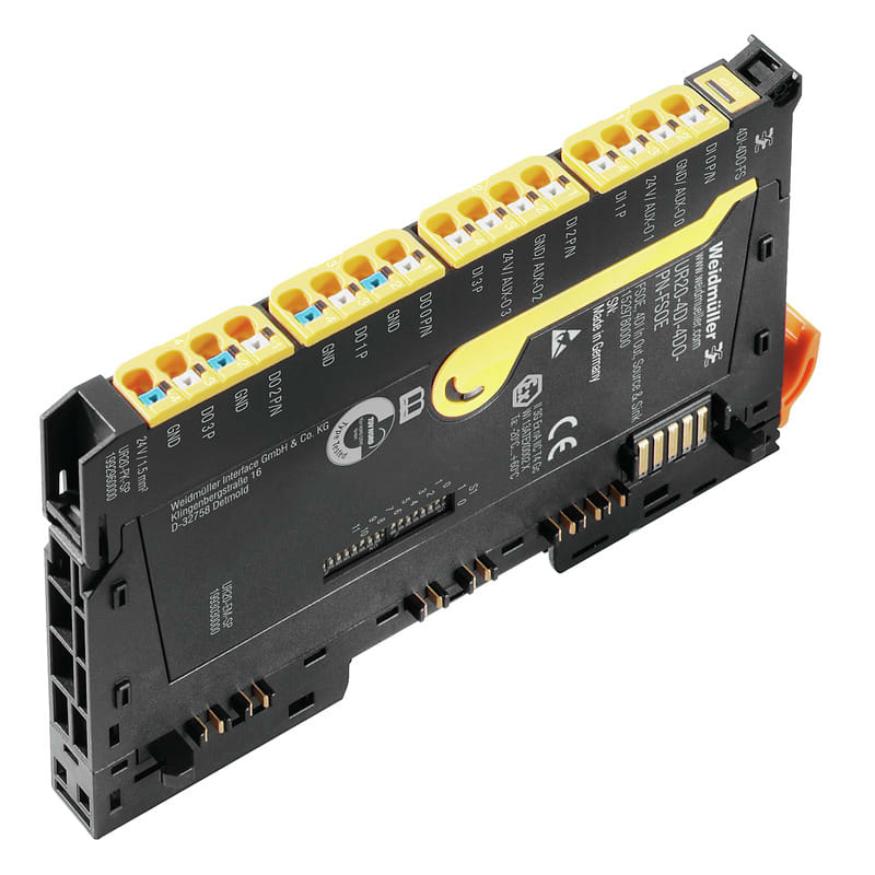 WEIDMULLER - WEI2464580000 UR20-4DI-4DO-PN-FSOE-V2