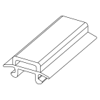 GRAFOPLAST SRL - GRA152I/150 ASTUCCIO PER RELE FINDER L=15 MM 200 PZ
