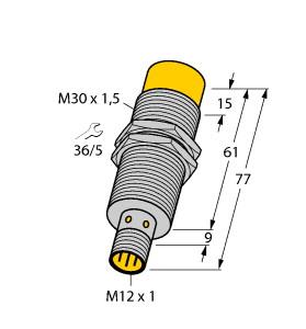 TURCK BANNER SRL - TUK1535564 NI15-M30E-LIU-H1141