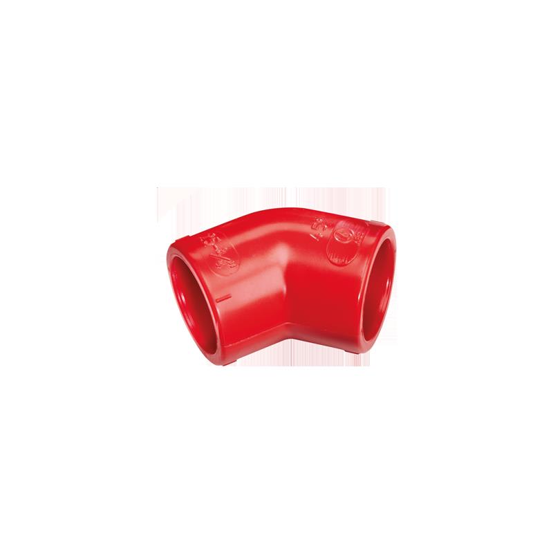 URMET (ELKRON) - EKO80RC1210123 AAE2545R CURVA 45  IN ABS