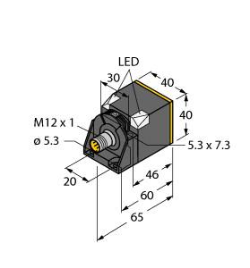 TURCK BANNER SRL - TUK1538302 NI50U-CK40-VP4X2-H1141