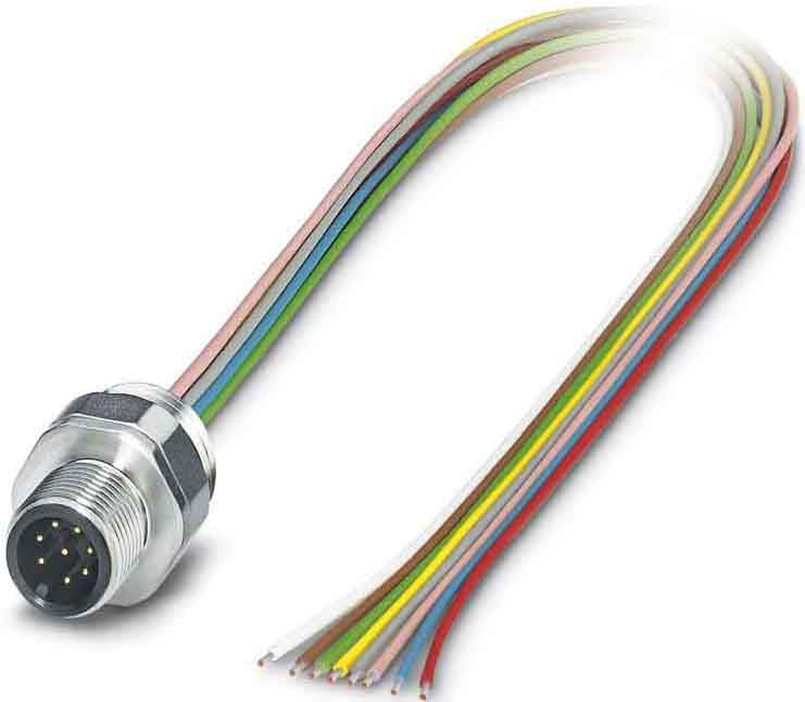 PHOENIX CONTACT - PHC1554636 SACC-EC-M12MS-8CON-PG 9/0,5 VA CONNETTOR