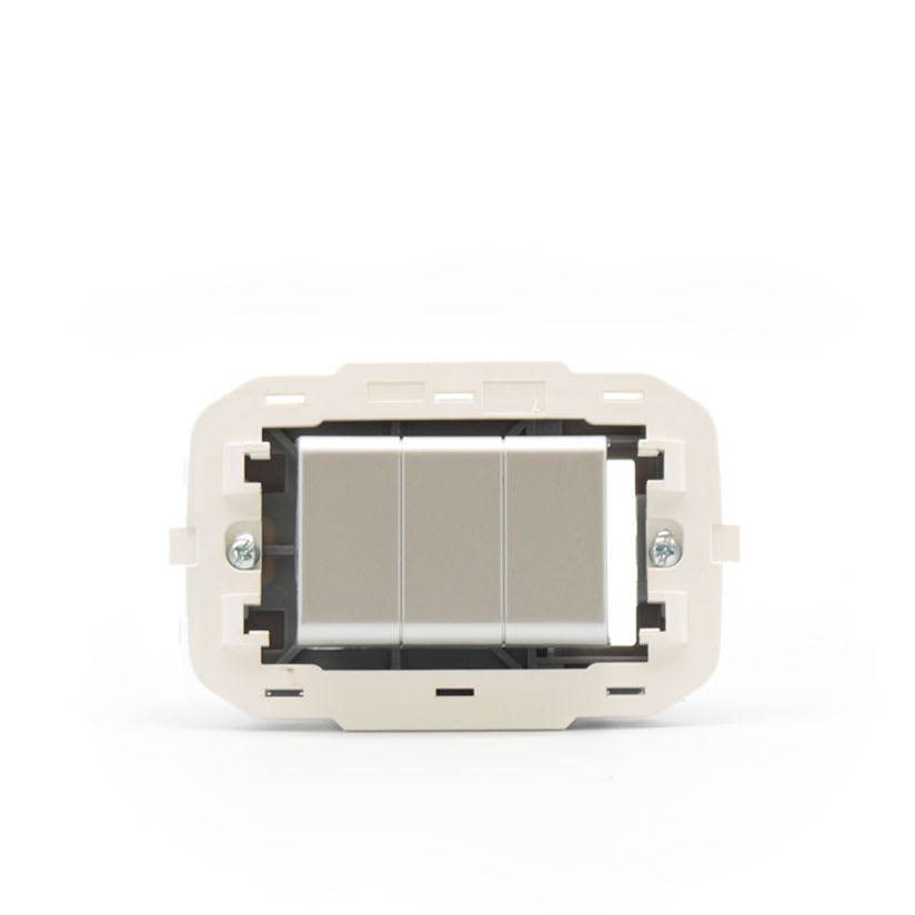 TECNOPLUS - TNP1557.3 PRESA ASP. GEWISS CHORUS TITANIO