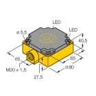 TURCK BANNER SRL - TUK15697 BI40-CP80-VP4X2