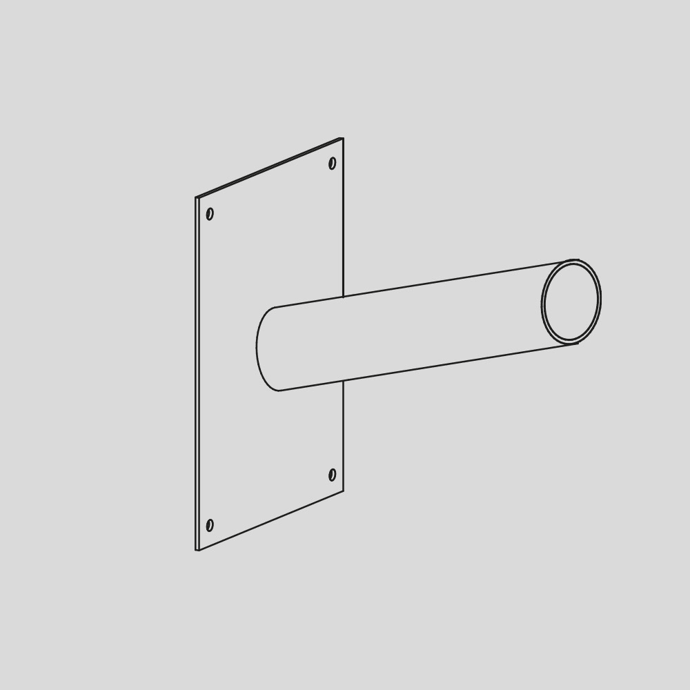 ARCLUCE SPA - ACL1099617X-21 ATTACCO PARETE D.60 INCL.15°