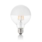 IDEAL LUX SRL - IUX157597 E27 GLOBO D095 08W 3000K CRI80 SATIN MEZ