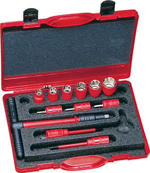 INTERCABLE SRL - INR1598004 SET BASE CHIAVE A T C10