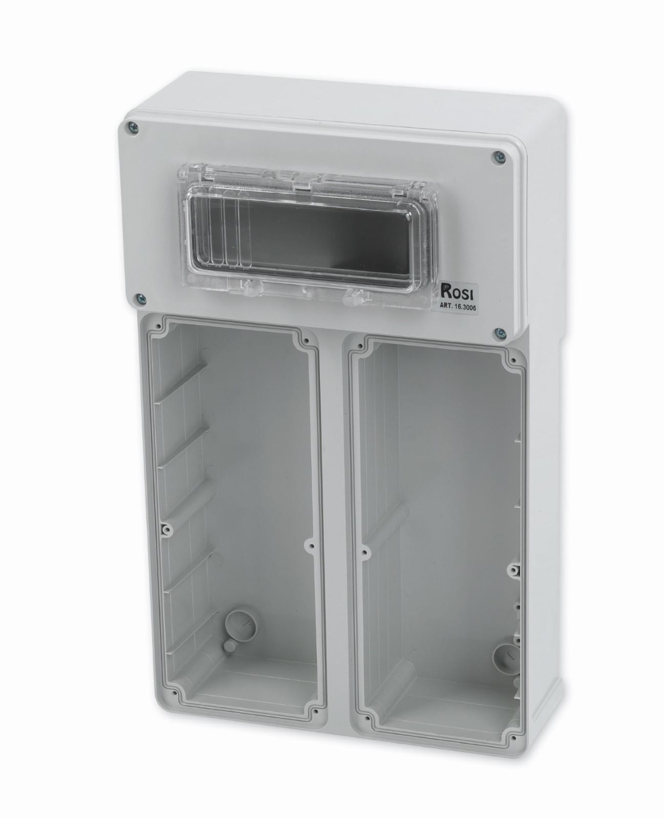 ROSI MATERIALE ELETT - RCO16.3006 BASE DOPPIA CON SCATOLA DI DER. + SPORT.