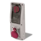 ROSI MATERIALE ELETT - RCO16.3314R6-I PR BLOC VERT INC IP44+PORTAFUS 4P 16A 38