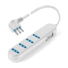 SCAME PARRE SPA - SCA160.251/C PRESA MULTIPLA INT. 10A CON CAVO E SPINA