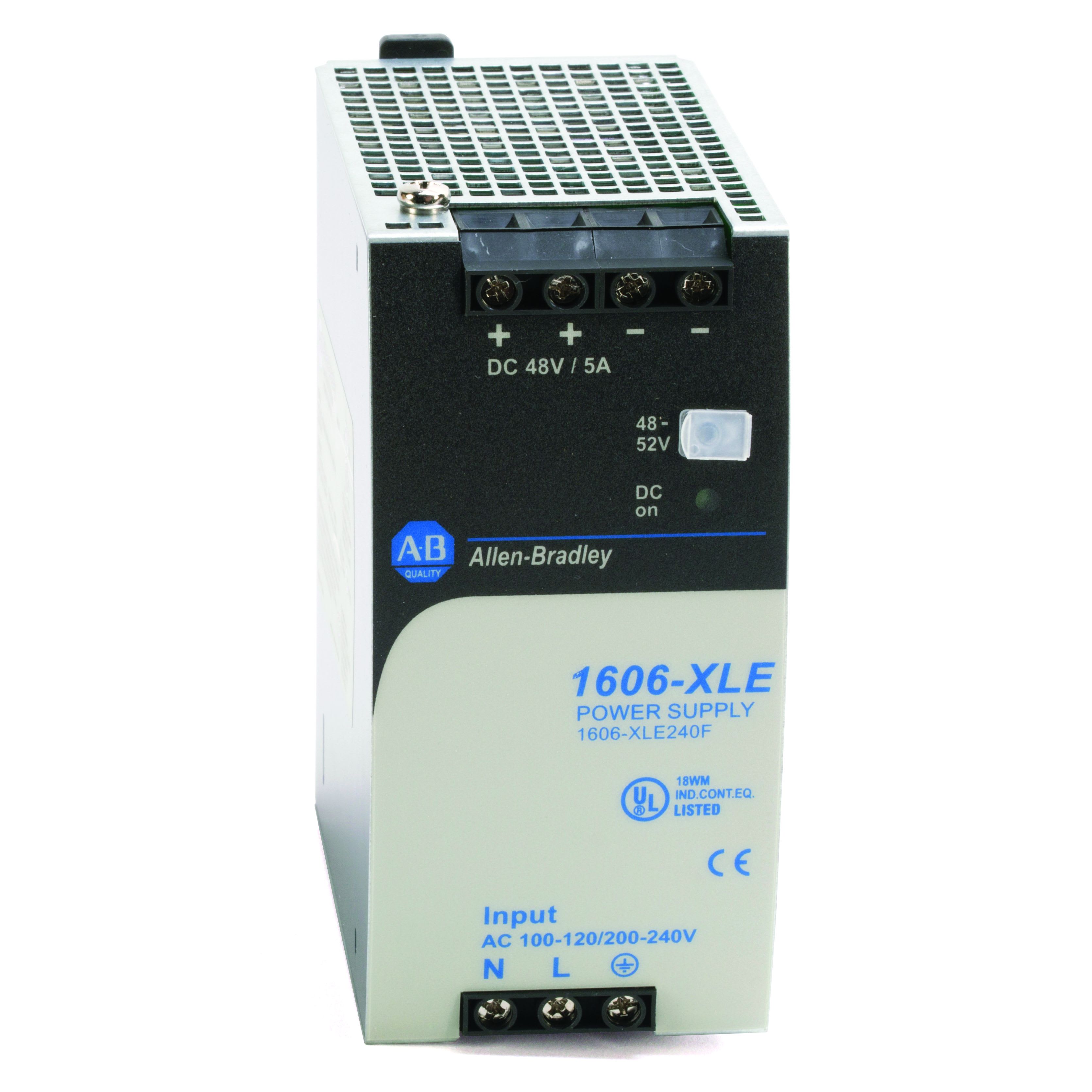 ROCKWELL AUTOMATION - RCK1606-XLE240F-3 480VAC INPUT 48VDC OUT 5A POWER SUPPLY
