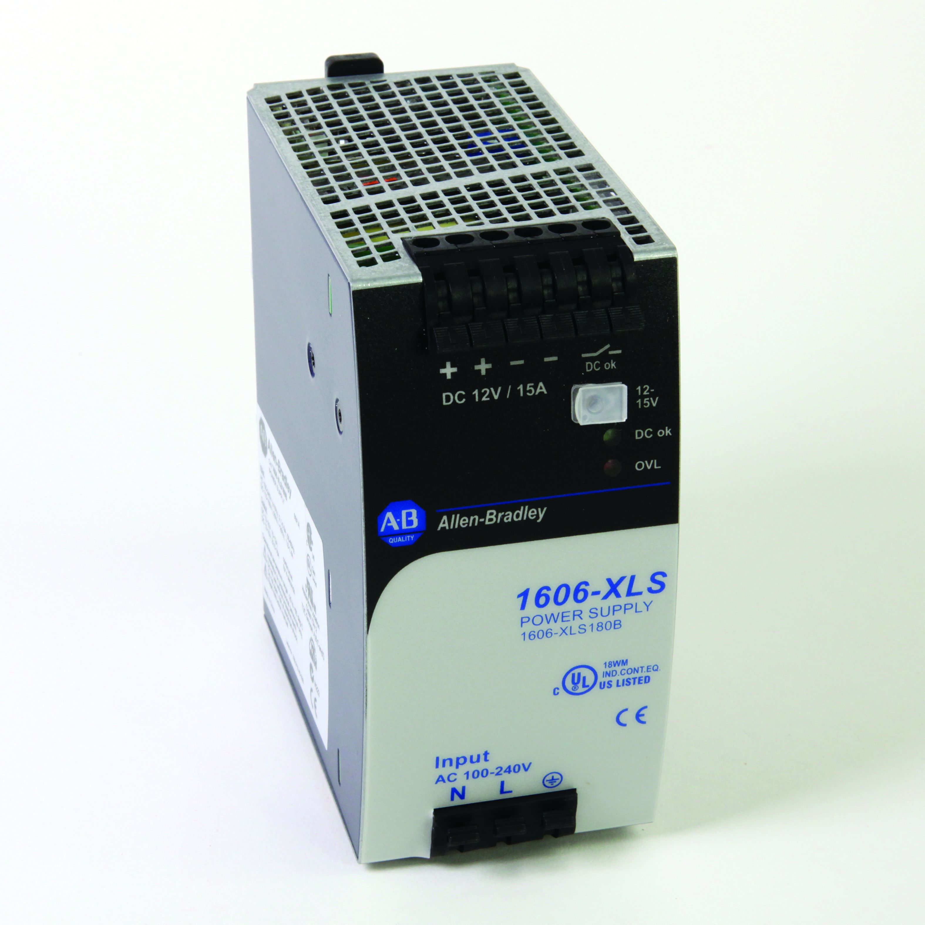 ROCKWELL AUTOMATION - RCK1606-XLS180B XLS POWER SUPPLY 180W 12VDC 15A