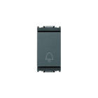 VIMAR SPA - VIW16080.C Pulsante 1P NO 10A campanello grigio