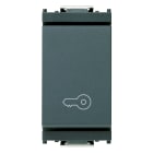 VIMAR SPA - VIW16080.P PULSANTE 1P NO 10A CHIAVE GRIGIO