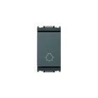 VIMAR SPA - VIW16081 Pulsante 1P NO 10A luce grigio