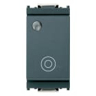 VIMAR SPA - VIW16090 Pulsante 1PNO 10A generico lum.so grigio
