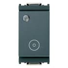 VIMAR SPA - VIW16092 PULSANTE 1PNC 10A GENERICO LUM.SO GRIGIO