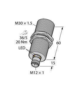 TURCK BANNER SRL - TUK1610099 RU300U-M30E-LI8X2-H1151