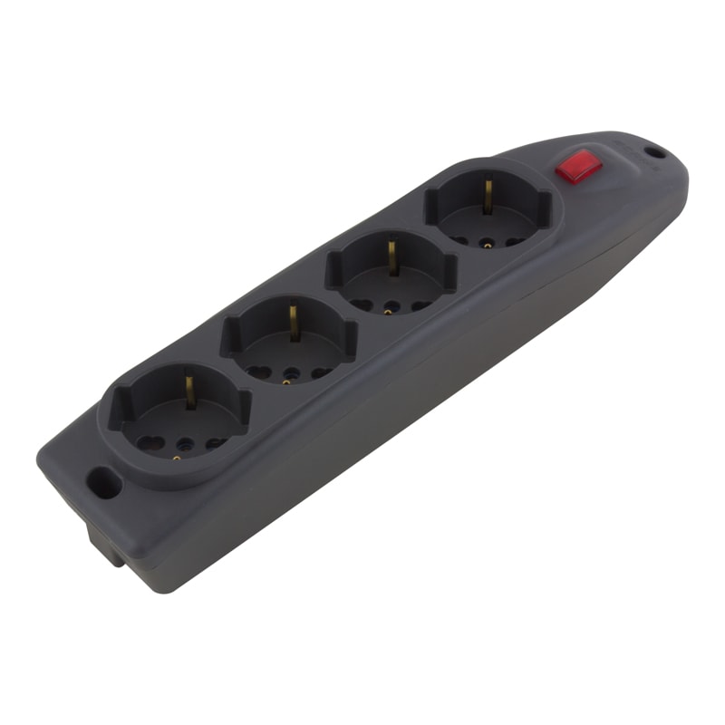 SCAME PARRE SPA - SCA161.40510.N PRESA PLURISTANDARD 4 USCITE C/INT.