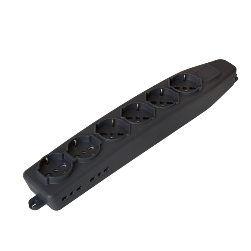 SCAME PARRE SPA - SCA161.60500.N PRESA PLURISTANDARD 6+4 USCITE