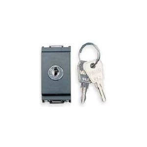 VIMAR SPA - VIW16180.CU PULSANTE 1P NO 16A +CHIAVE UNIF. GRIGIO
