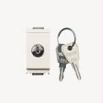 VIMAR SPA - VIW16180.CU.B Pulsante 1P NO 16A +chiave unif. bianco