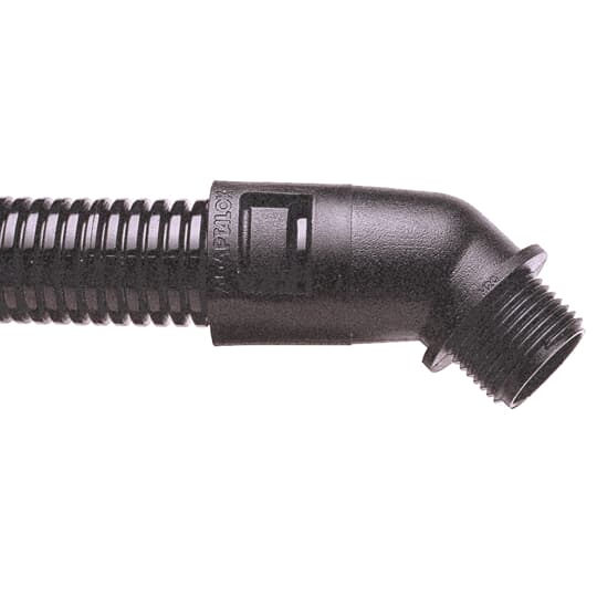 ABB SPA - ABBAL21/PG13/45/BL RACC.45G FISSO NC21 PG13,5 PA66 BK