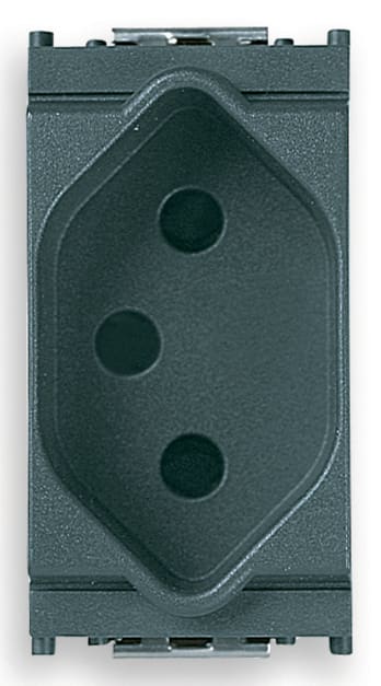 VIMAR SPA - VIW16226 PRESA 2P+T 10A SVIZZERO TIPO 13 GRIGIO