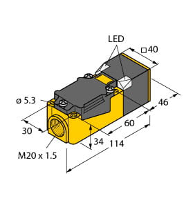TURCK BANNER SRL - TUK1623610 NI40U-CP40-AN6X2