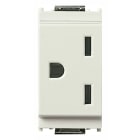 VIMAR SPA - VIW16247.B PRESA 2P+T 15A AMERICANO BIANCO
