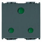 VIMAR SPA - VIW16258 PRESA SICURY 2P+T 16A INGLESE GRIGIO