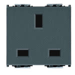 VIMAR SPA - VIW16260 PRESA SICURY 2P+T 13A INGLESE GRIGIO