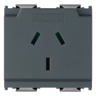 VIMAR SPA - VIW16261 PRESA SICURY 2P+T 10A AUSTRALIA GRIGIO
