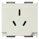 VIMAR SPA - VIW16261.B Presa SICURY 2P+T 10A Australia bianco