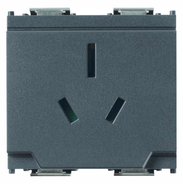 VIMAR SPA - VIW16262 PRESA SICURY 2P+T 15A AUSTRALIA GRIGIO
