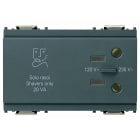 VIMAR SPA - VIW16290 PRESA PER RASOIO 230V GRIGIO