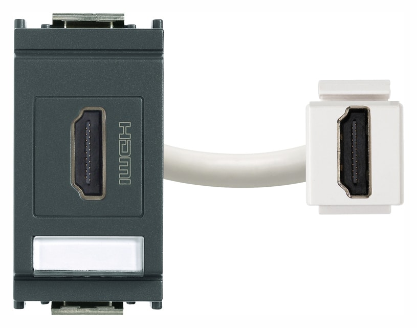 VIMAR SPA - VIW16334 PRESA HDMI 2.1B GRIGIO