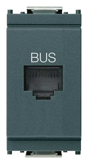 VIMAR SPA - VIW16339 PRESA RJ11 SPECIALE PER BUS GRIGIO