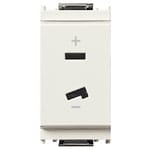 VIMAR SPA - VIW16345.B PRESA POLARIZZATA 2P 6A 24V SELV BIANCO